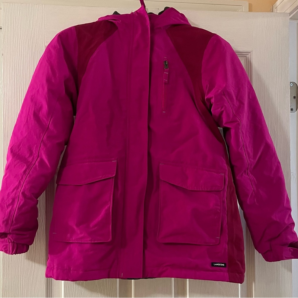 Lands' End Girls’ Waterproof Insulated Parka